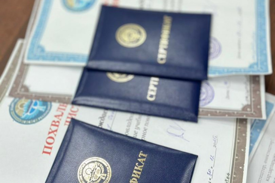 Пробация в Кыргызстане - В Департаменте пробации состоялся первый выпуск по направлениям «Повара» и «Сантехника»