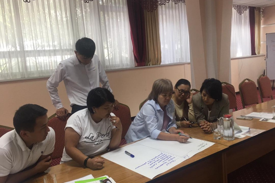 Пробация в Кыргызстане - Прошел трехдневный тренинг на тему «Усиление социальной работы по обеспечению услугами детей и женщи