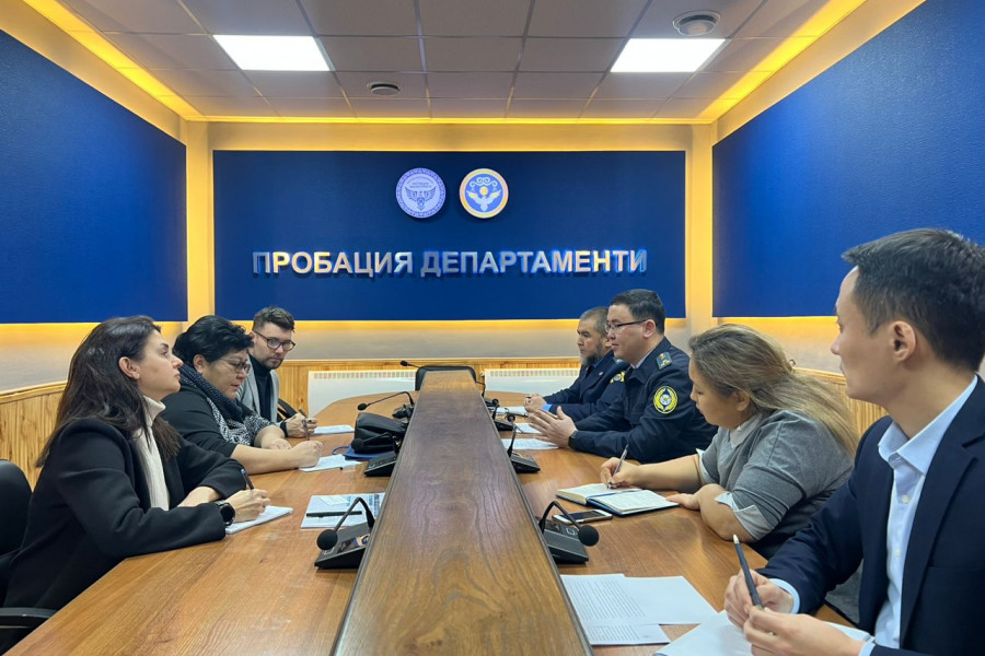 Пробация в Кыргызстане - В Департаменте пробации 6 февраля 2023 года состоялась встреча с делегацией «Hedayah» Центра передов