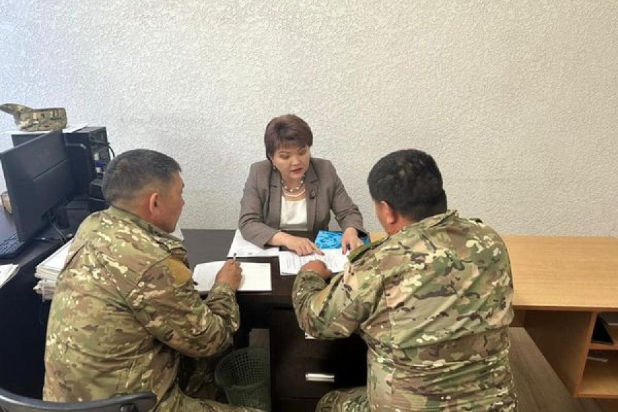 Пробация в Кыргызстане - 16 мая 2023 года, состоялась служебная встреча представителей Департамента пробации и Службы исполне