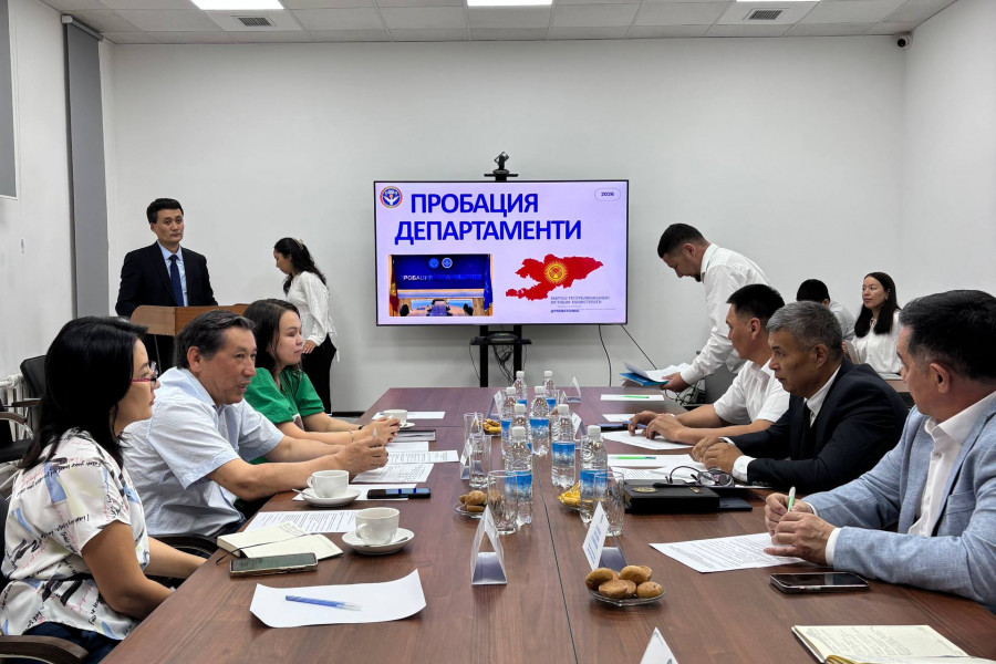Пробация в Кыргызстане - Пробация департаменти менен Ж. Баласагын атындагы КУУнун ортосундагы илимий кызматташтык талкууланды