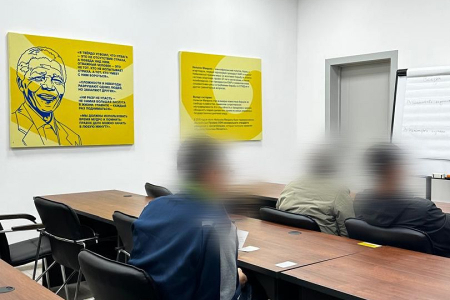 Пробация в Кыргызстане - Орган пробации по Панфиловскому району организовал специальные занятия для клиентов пробации в рамка